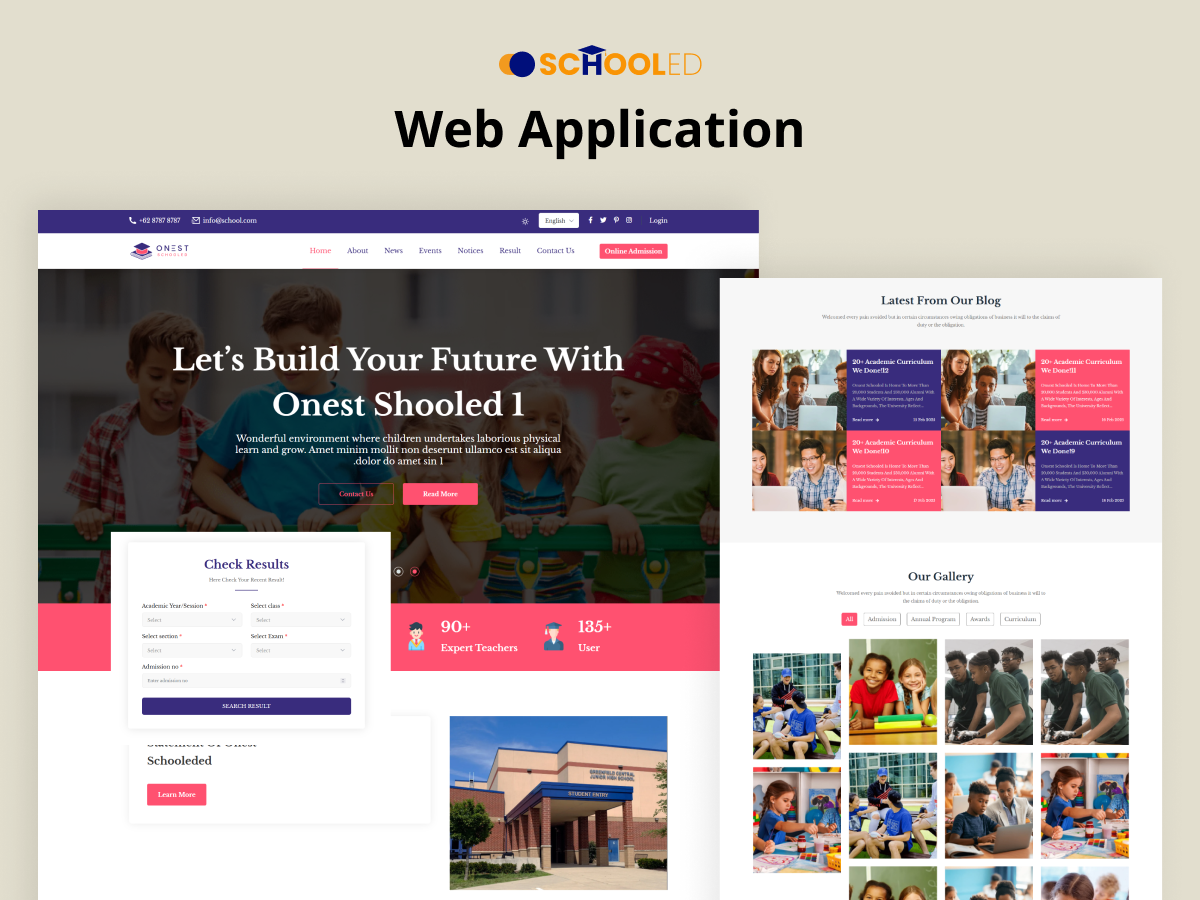 Onest Schooled Dashboard Placeholder